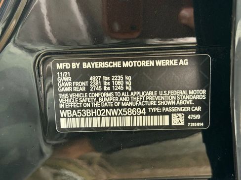 Used 2022 BMW 530i w/ M Sport Package RWD image 55