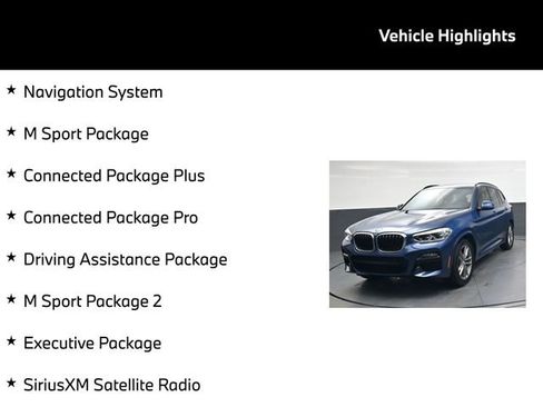 Used 2020 BMW X3 xDrive30i w/ Executive Package image 5
