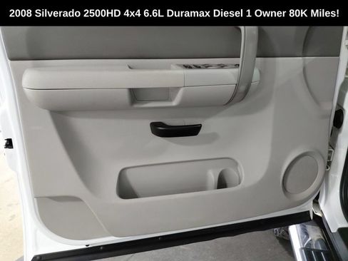 Used 2008 Chevrolet Silverado 2500 W/T AWD/4WD image 4