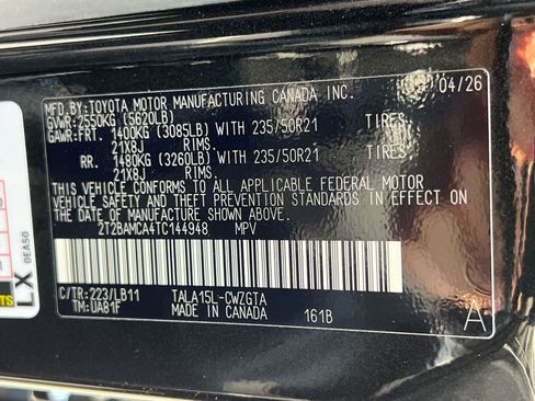 New 2026 Lexus RX 350 AWD image 27