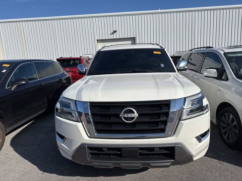 Used 2022 Nissan Armada Platinum w/ Captain's Chairs Package image 2