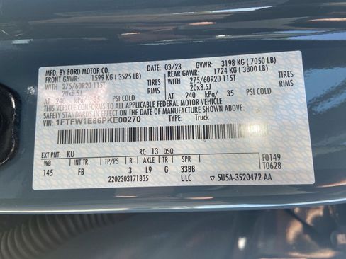 Used 2023 Ford F150 XLT w/ Equipment Group 302A High AWD/4WD image 43