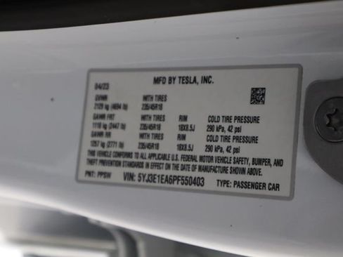 Used 2023 Tesla Model 3 Standard Range RWD image 44