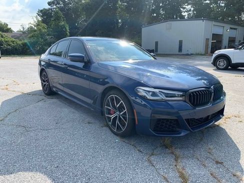 Used 2021 BMW 540i w/ M Sport Package RWD image 2