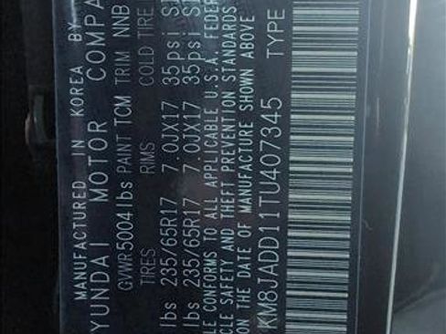 New 2026 Hyundai Tucson Blue SE image 20