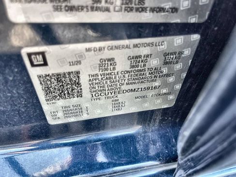 Certified 2021 Chevrolet Silverado 1500 RST AWD/4WD image 32