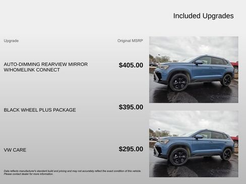 Used 2025 Volkswagen Taos SEL w/ Black Wheel Plus Package image 4