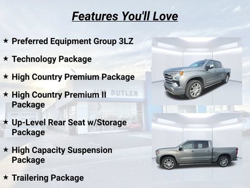 Used 2024 Chevrolet Silverado 1500 High Country AWD/4WD image 24