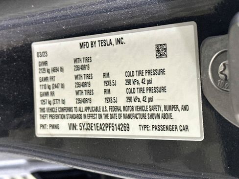 Used 2023 Tesla Model 3 Standard Range RWD image 12