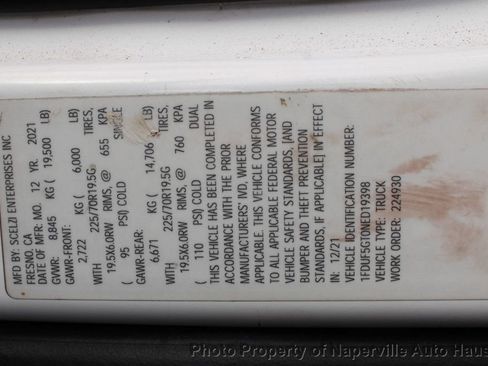 Used 2022 Ford F550 2WD Regular Cab Super Duty image 39
