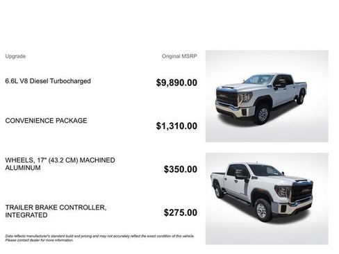 Used 2021 GMC Sierra 2500 4x4 Crew Cab w/ Convenience Package image 3