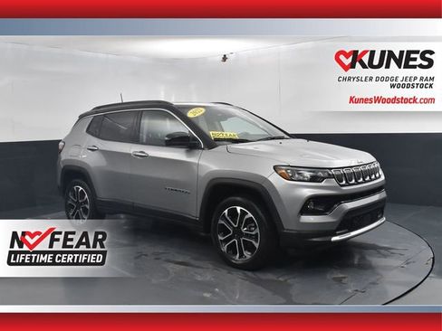 Used 2022 Jeep Compass Limited w/ Sun and Sound Group image 1