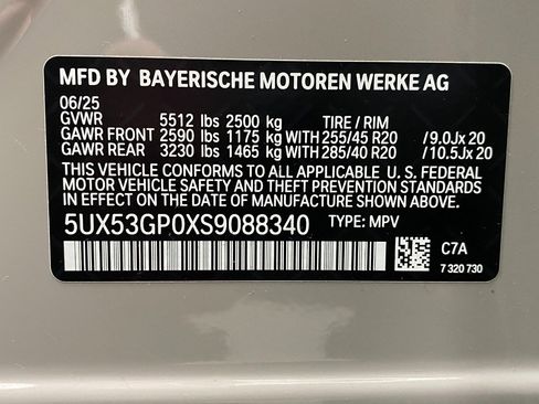 Certified 2025 BMW X3 xDrive30i image 33