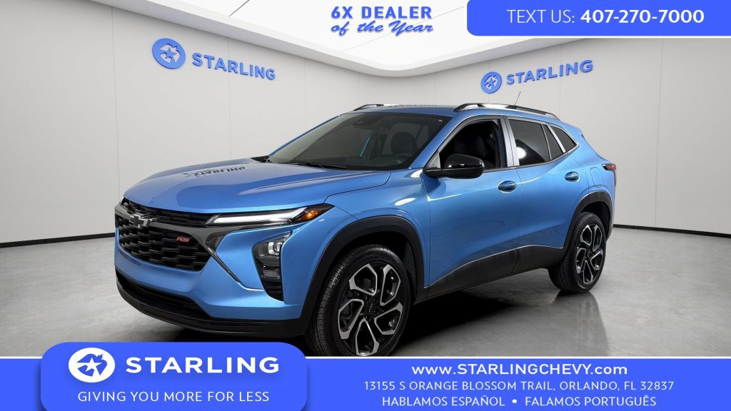 Certified 2025 Chevrolet Trax RS w/ Driver Confidence Package FWD image 1