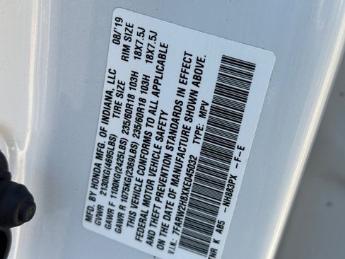 Certified 2019 Honda CR-V EX-L image 26