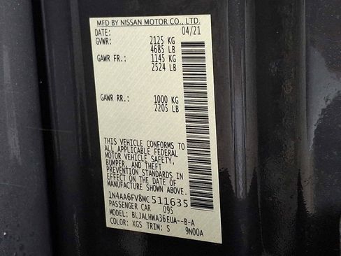 Used 2021 Nissan Maxima Platinum w/ 40th Anniversary Package image 28