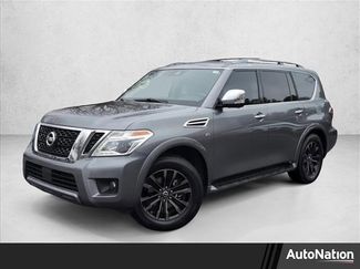 Used 2020 Nissan Armada Platinum w/ Captain's Chairs Package video 1