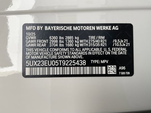 New 2026 BMW X5 xDrive40i w/ M Sport Package image 38