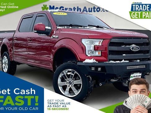Used 2015 Ford F150 Lariat w/ Equipment Group 502A Luxury image 1