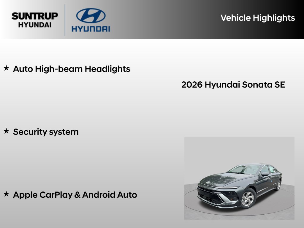 Used 2026 Hyundai Sonata SE FWD image 16