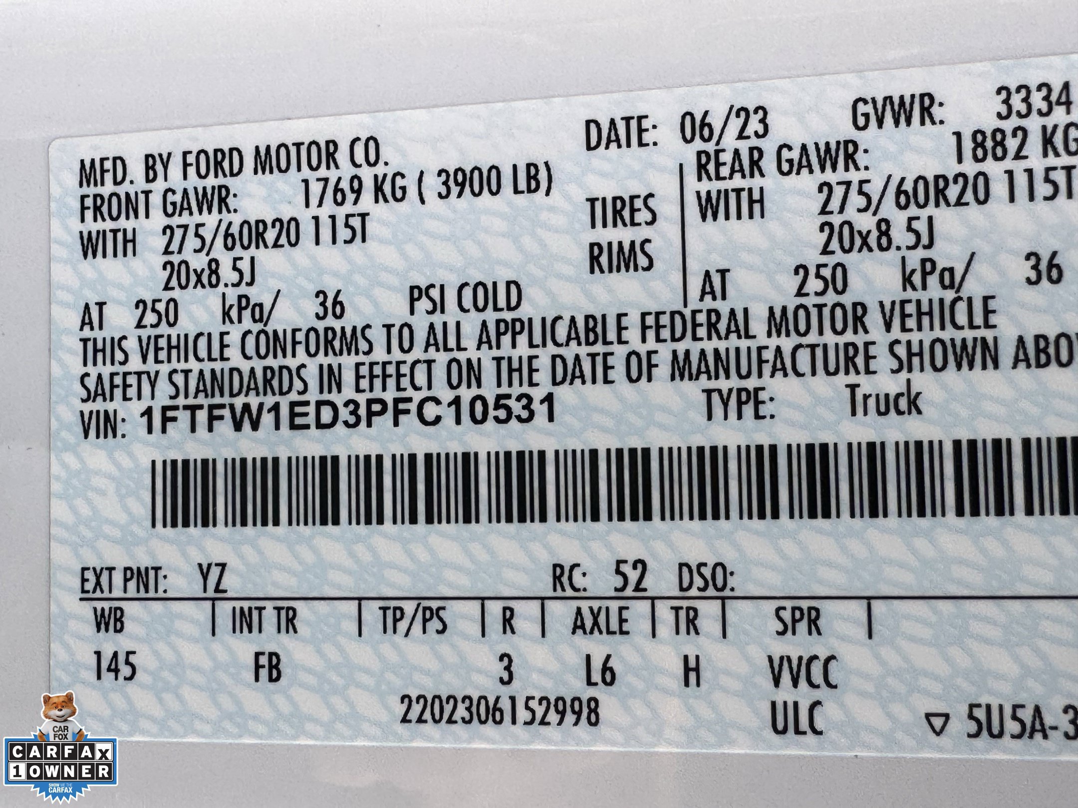 Used 2023 Ford F150 XLT w/ Equipment Group 302A High AWD/4WD image 35