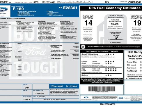 Used 2012 Ford F150 XLT w/ XLT Chrome Pkg image 9