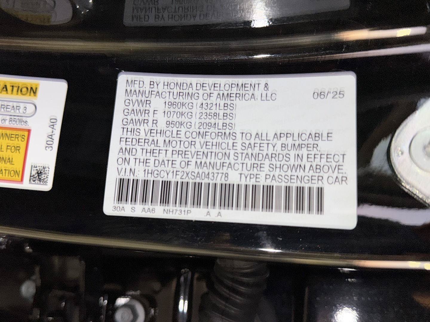 Used 2025 Honda Accord LX image 39