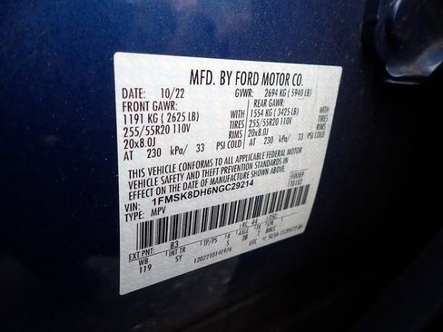 Used 2022 Ford Explorer XLT w/ Equipment Group 202A image 13