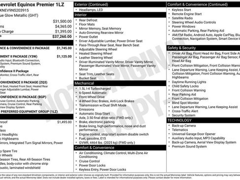 Used 2022 Chevrolet Equinox Premier FWD image 21