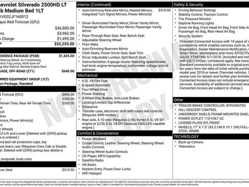 Used 2018 Chevrolet Silverado 2500 LT w/ LT Convenience Package AWD/4WD image 11