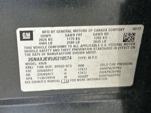 Used 2018 Chevrolet Equinox LT FWD image 35