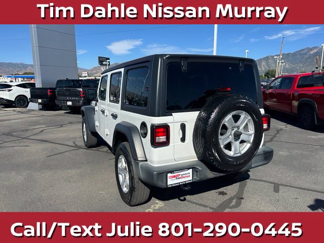 Used 2020 Jeep Wrangler Unlimited Sport S AWD/4WD image 9