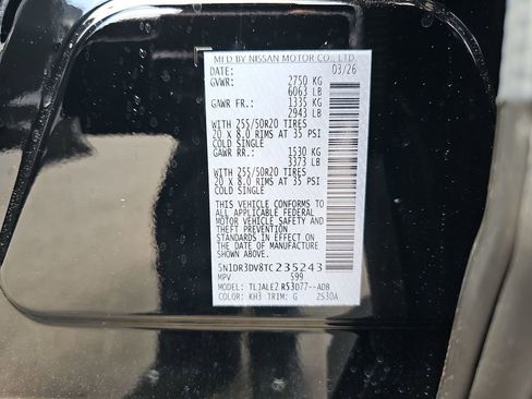 New 2026 Nissan Pathfinder Platinum w/ Accent Package image 39