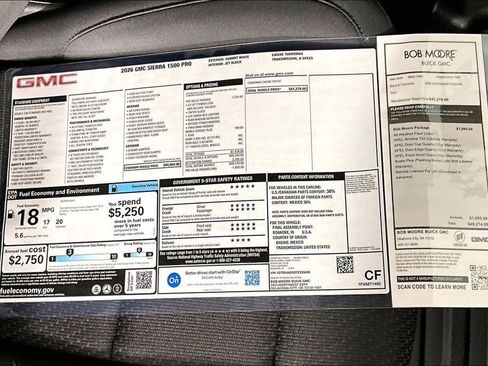New 2026 GMC Sierra 1500 Pro AWD/4WD image 14