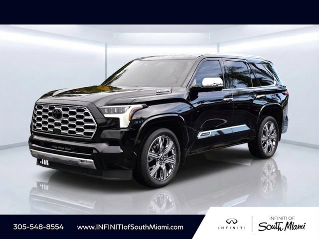 Used 2025 Toyota Sequoia Capstone AWD/4WD image 1