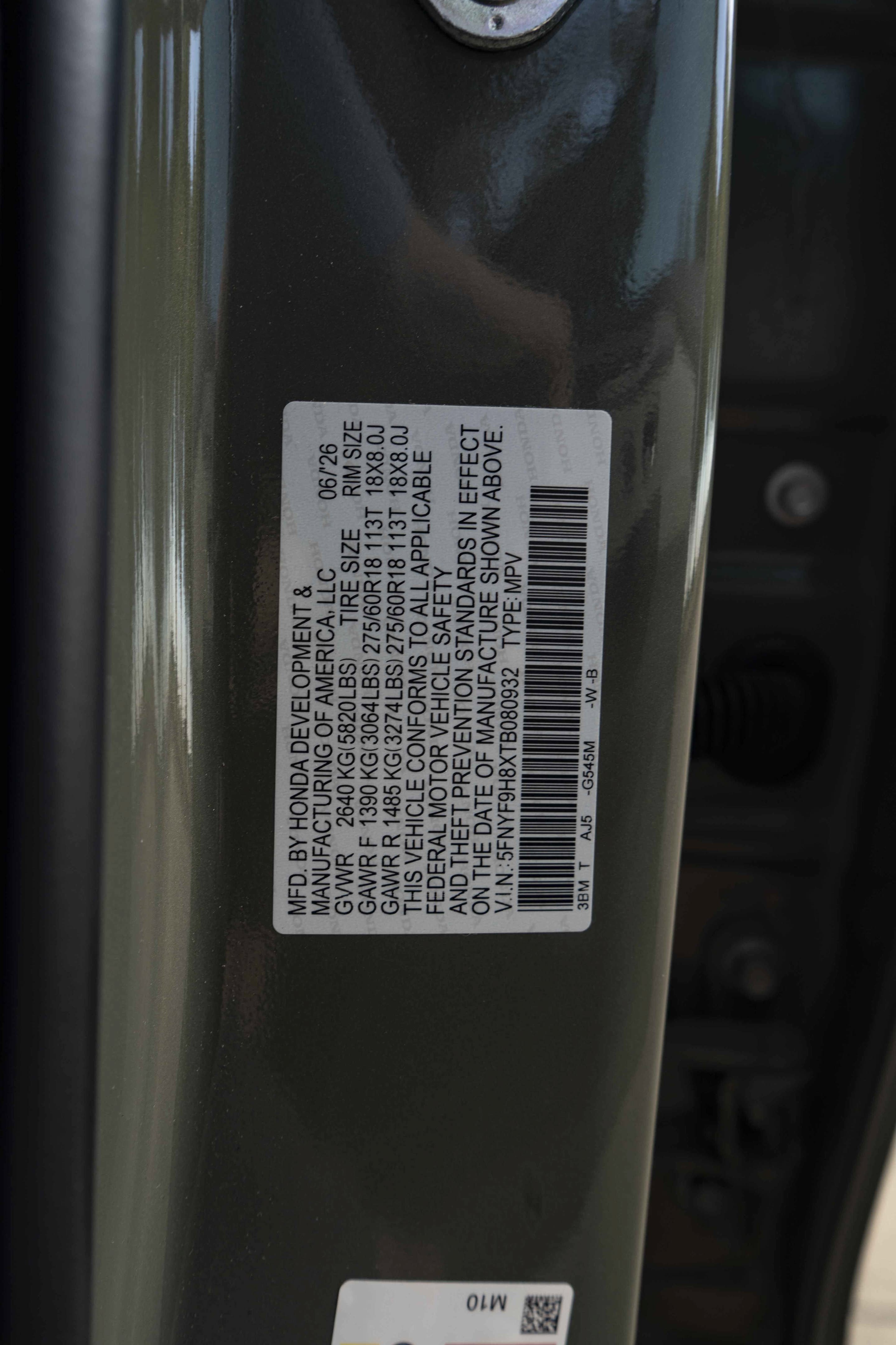Certified 2026 Honda Passport TrailSport Elite image 48
