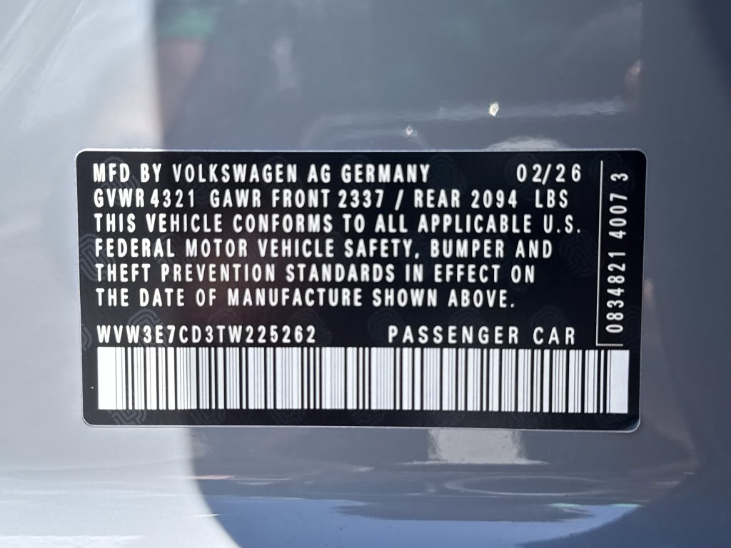 New 2026 Volkswagen GTI SE FWD image 47