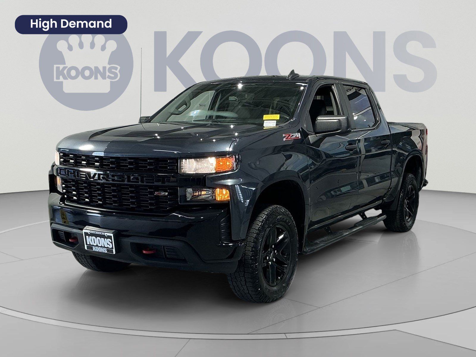 Used 2021 Chevrolet Silverado 1500 Custom Trail Boss w/ Safety Confidence Package AWD/4WD image 1