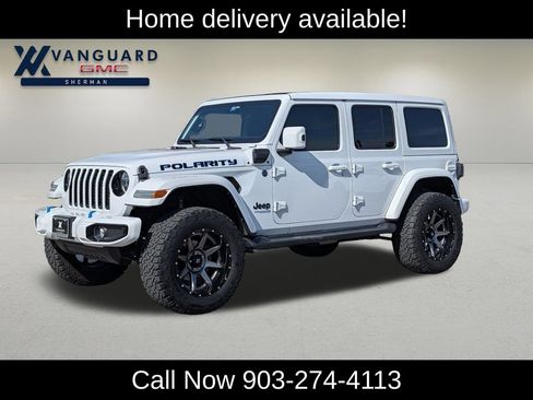 Used 2021 Jeep Wrangler Unlimited Sahara AWD/4WD image 3