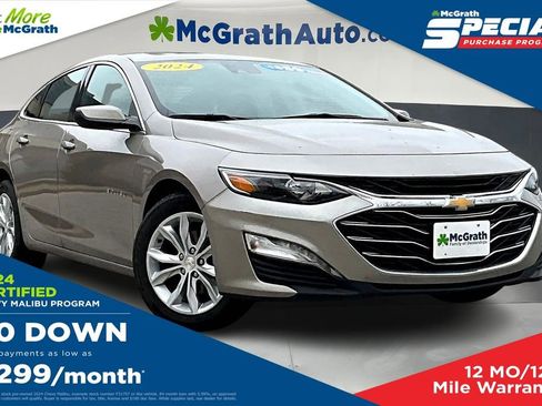 Used 2024 Chevrolet Malibu LT FWD image 1
