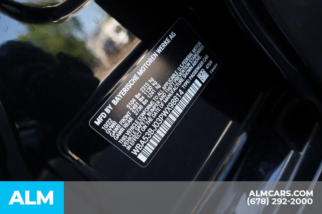 Used 2023 BMW 540i w/ M Sport Package RWD image 38