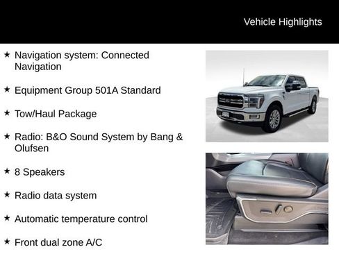 Used 2024 Ford F150 Lariat w/ Tow/Haul Package AWD/4WD image 8