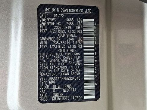 Certified 2022 Nissan Rogue SL w/ SL Premium Package image 28