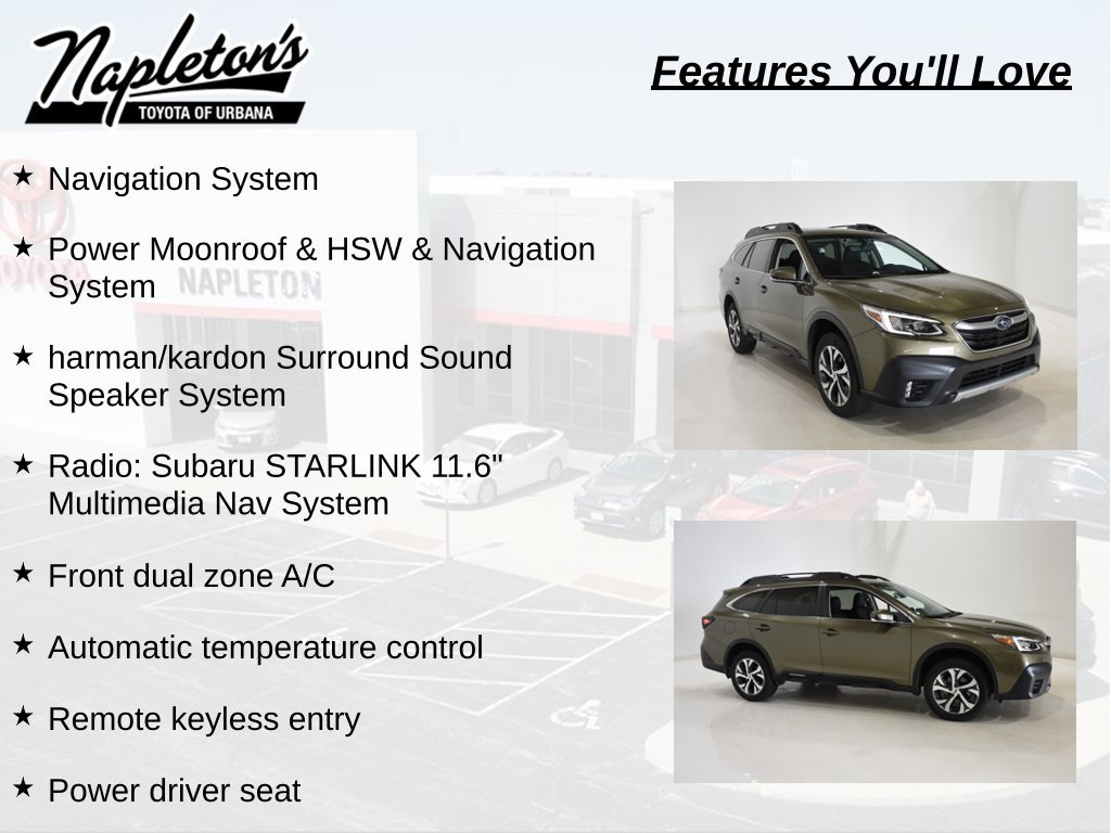 Used 2021 Subaru Outback Limited w/ Popular Package #2 AWD/4WD image 6