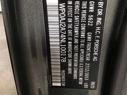 Certified 2022 Porsche Panamera 4 AWD/4WD image 41