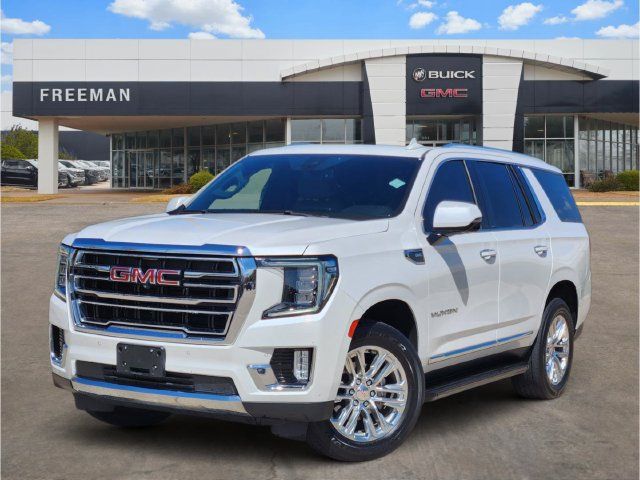 Used 2022 GMC Yukon SLT w/ SLT Premium Package RWD image 1