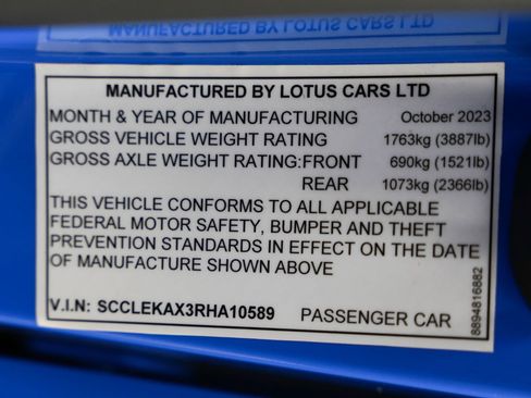 Used 2024 Lotus Emira First Edition image 51