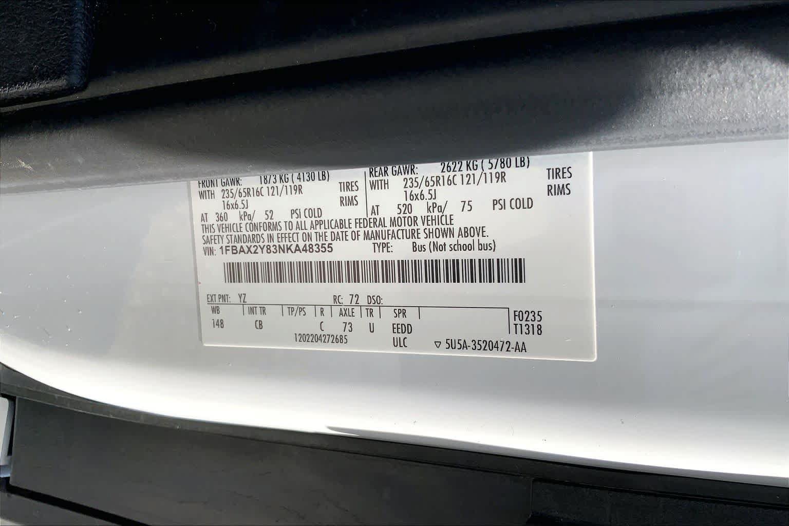 Used 2022 Ford Transit 350 XLT RWD image 38