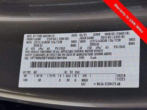 Certified 2025 Ford F250 Lariat w/ Lariat Ultimate Package AWD/4WD image 41