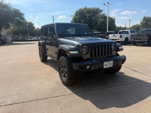 Used 2023 Jeep Wrangler Unlimited Rubicon 4xe w/ Cold Weather Group AWD/4WD image 1
